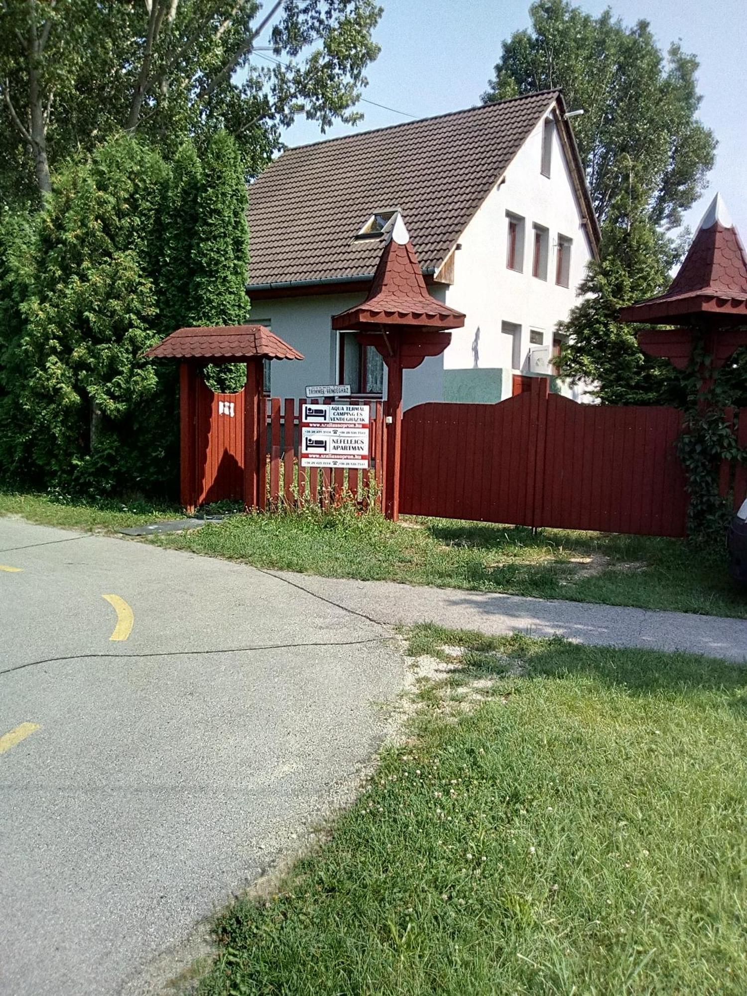 F 106 Vendégház Fertőhomok Exterior foto